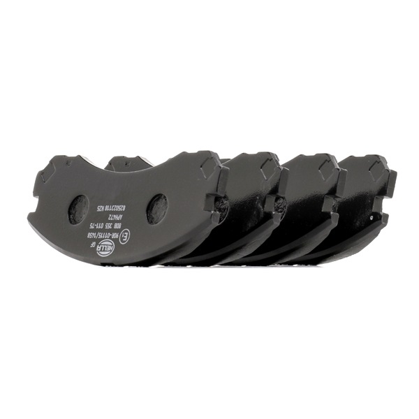 Bremsebelegg HELLA MITSUBISHI OUTLANDER 8DB 355 011-751