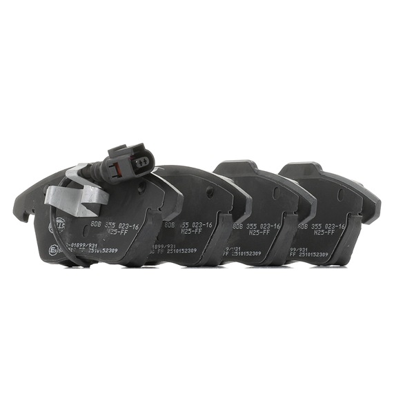 AUDI A3 HELLA brake pads 8DB 355 023-161
