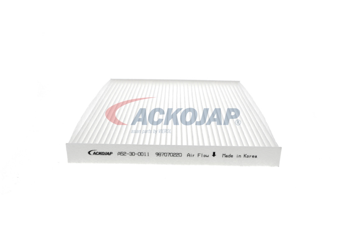 ACKOJA 9 713 31 E100 Suodatin, sisäilma A52-30-0011
