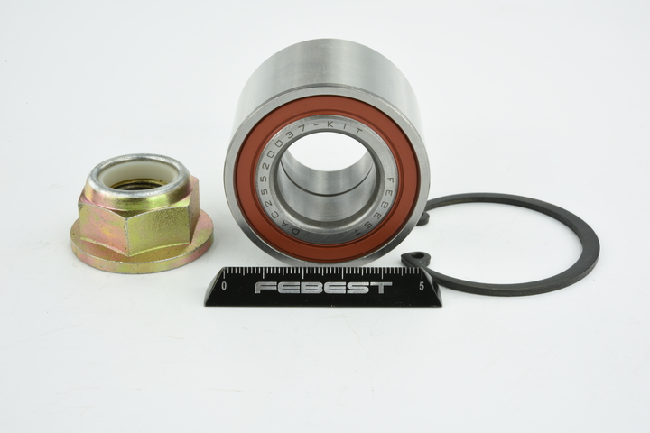FEBEST DAC25520037-KIT Radlager Renault Clio 2 1.6 100 PS Benzin 2000