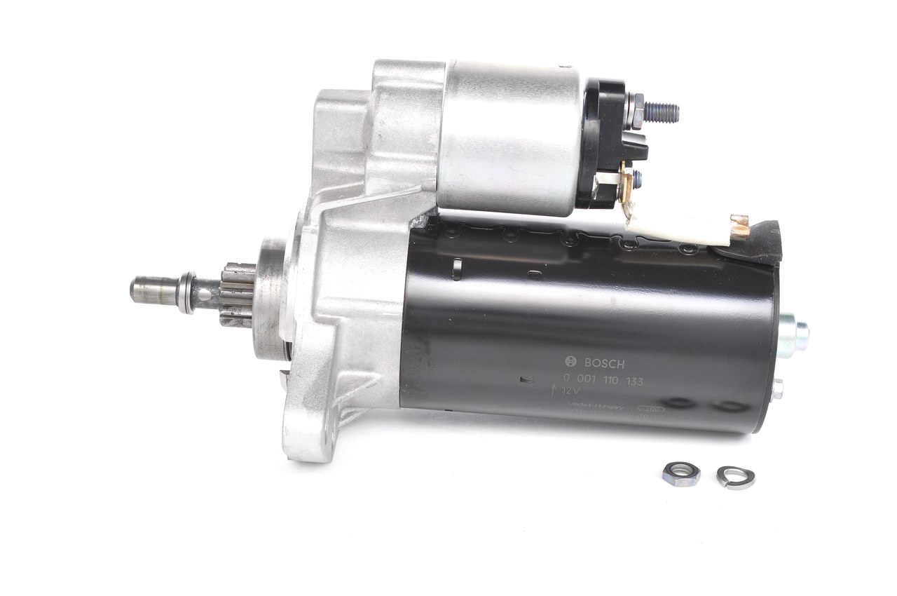 BOSCH 0 001 110 133 Starteris VW Jetta 2 1.6 TD 70 AG dyzelinas 1989
