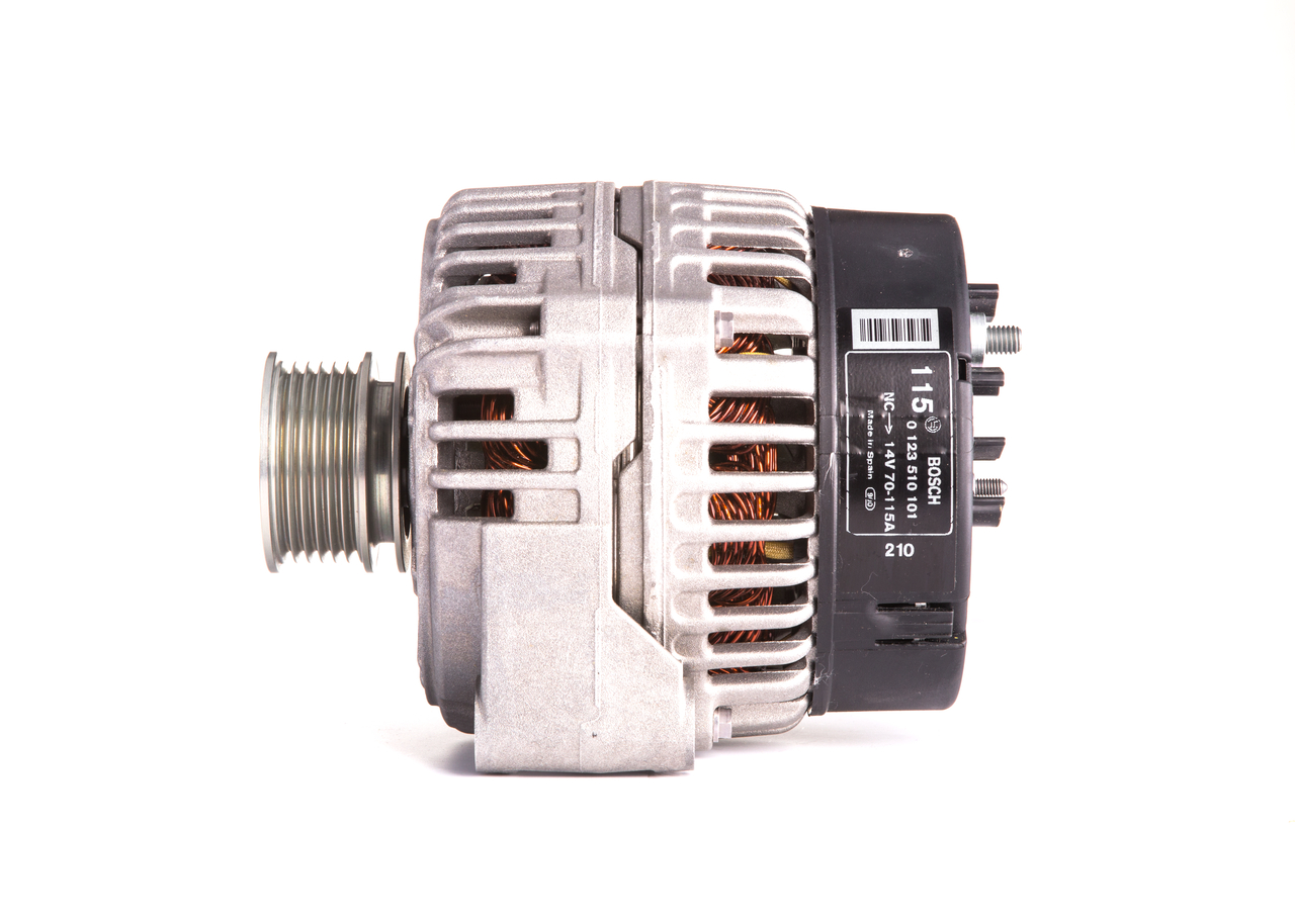 BOSCH 0 123 510 101 Dynamo MERCEDES-BENZ Sprinter 3-T Flatbed Vrachtwagen/Chassis (W903) 312 D 2.9 4x4 (903.411) 122 Pk Diesel 2000