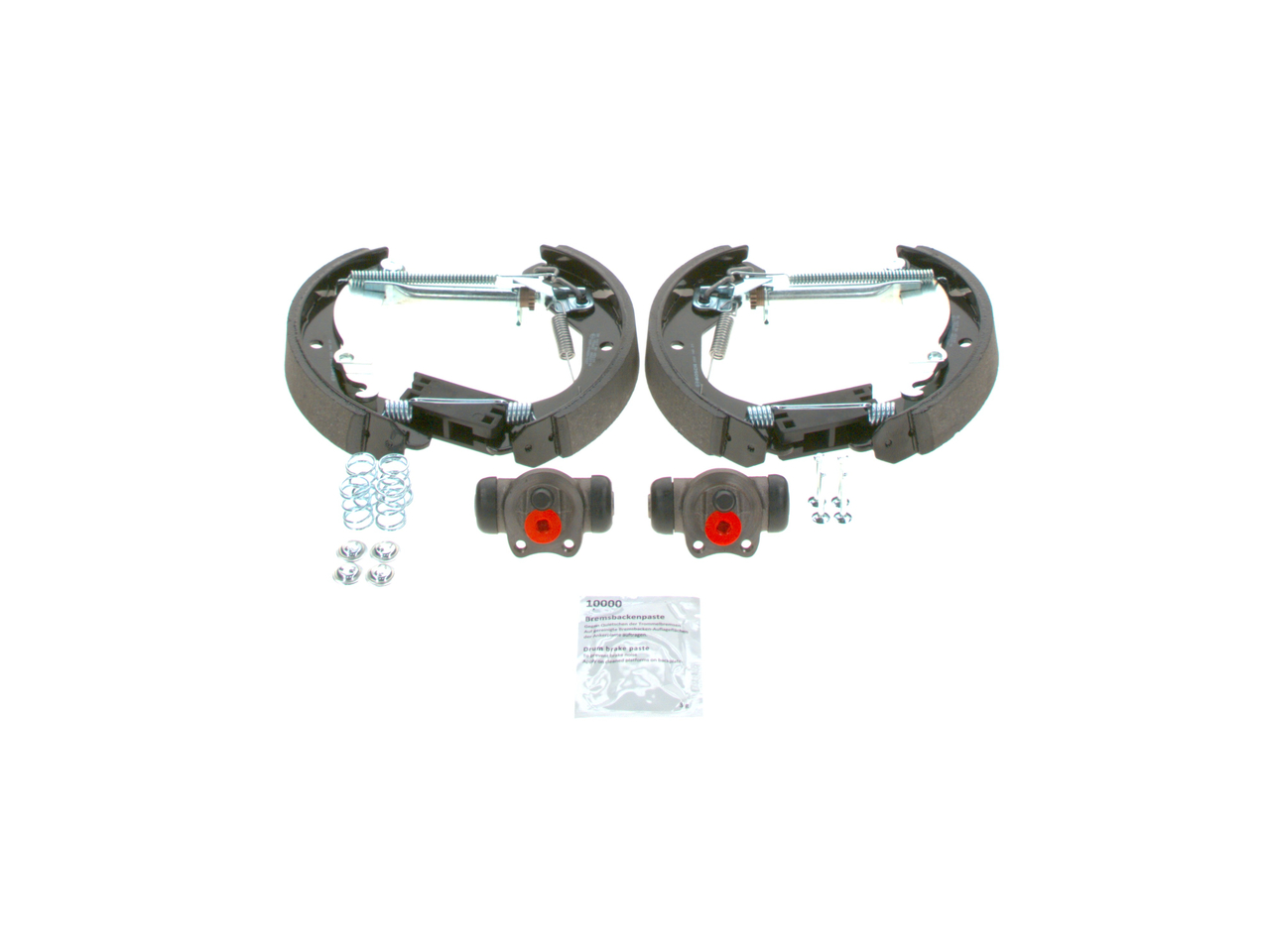 BOSCH 0 204 114 581 Freno de tambor VAUXHALL Corsa Mk1 (B) Hatchback (S93) 1.6 GSI 16V 109 cv Gasolina 1996