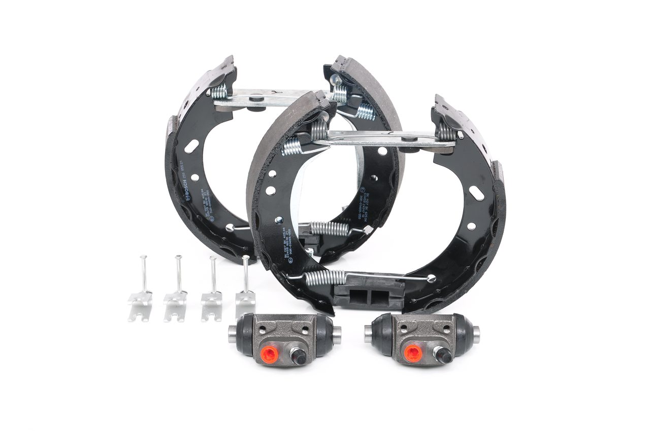 BOSCH 0 204 114 601 Zapatas de freno Ford Escort VII Familiar 1.8 16V 115 cv Gasolina 1999