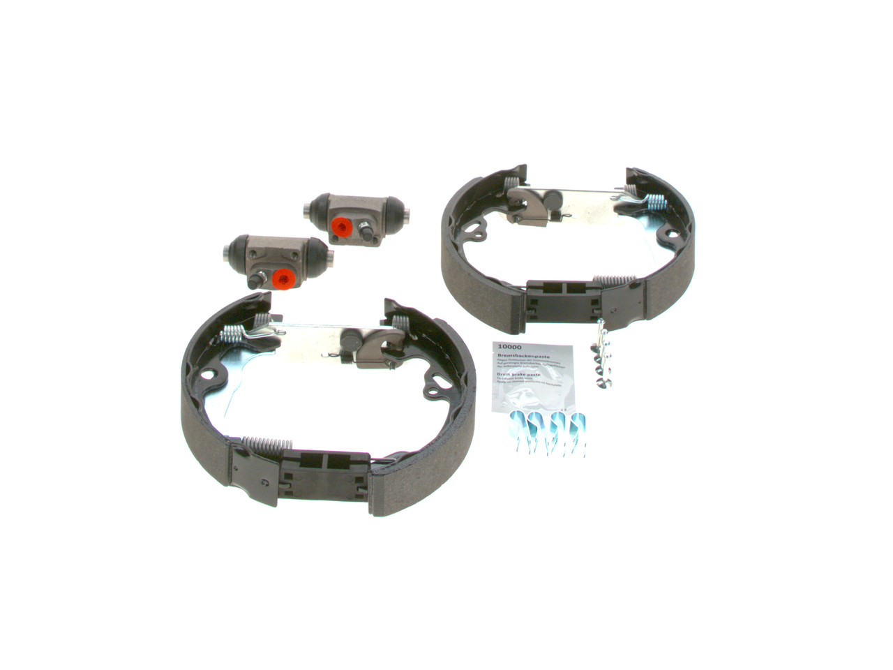 BOSCH 0 204 114 603 Zapatas de freno Ford Focus Mk1 1.6 103 cv Gasolina 2006