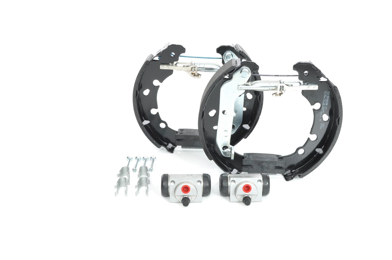 BOSCH 0 204 114 625 Zapatas de freno Ford Fiesta Mk5 Furgón 1.4 80 cv Gasolina 2004