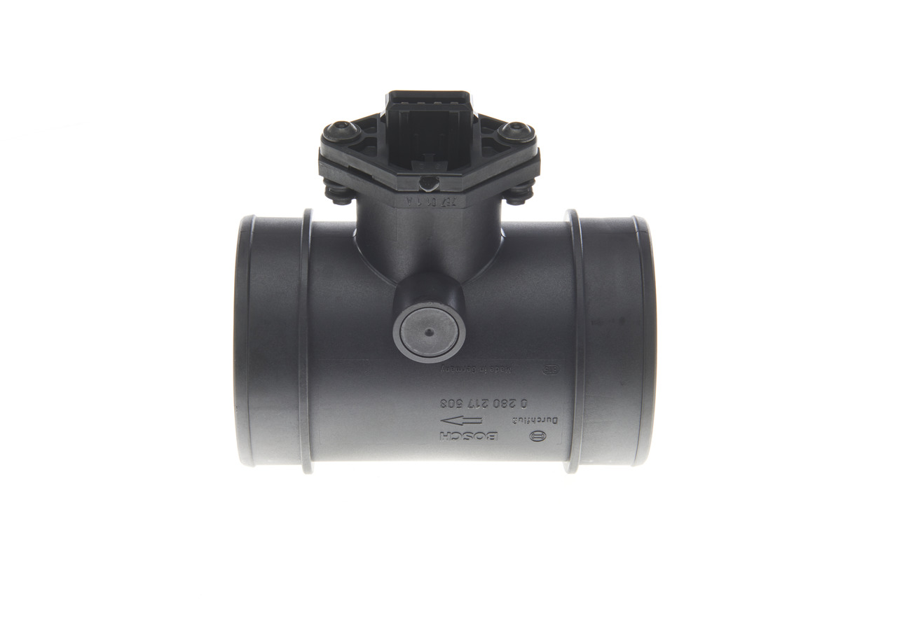 BOSCH 0 280 217 503 Mass air flow sensor (MAF) VAUXHALL Omega (B) Saloon (V94) 2.5 V6 170 hp Petrol 1999