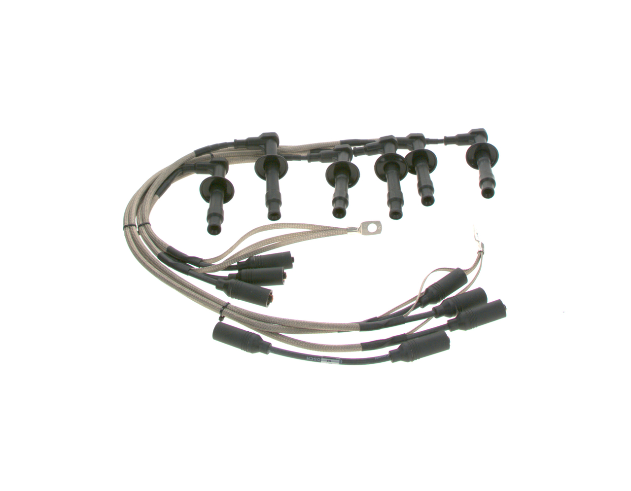 BOSCH 0 986 356 373 Augstsprieguma vadu komplekts Porsche Cayenne 955