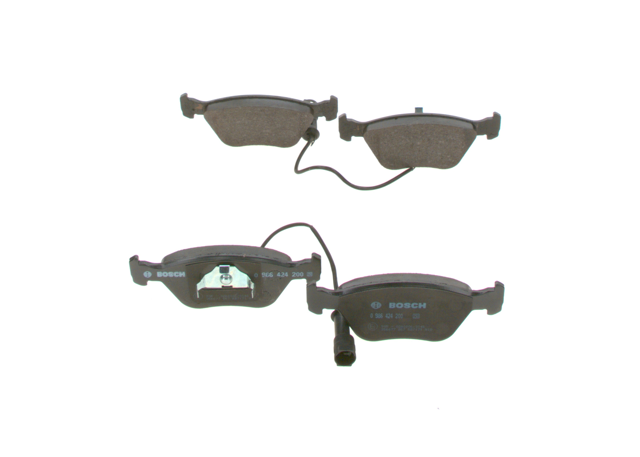 BOSCH 1 022 077 Bremseklodser 0 986 424 200