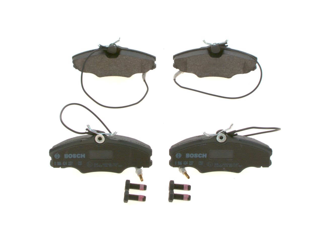 Stabdžių trinkelės BOSCH PEUGEOT 406 0 986 424 227