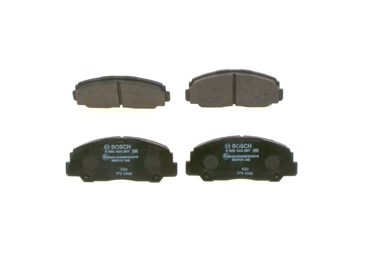 BOSCH 0 986 424 297 remblokken DAIHATSU TAFT kosten