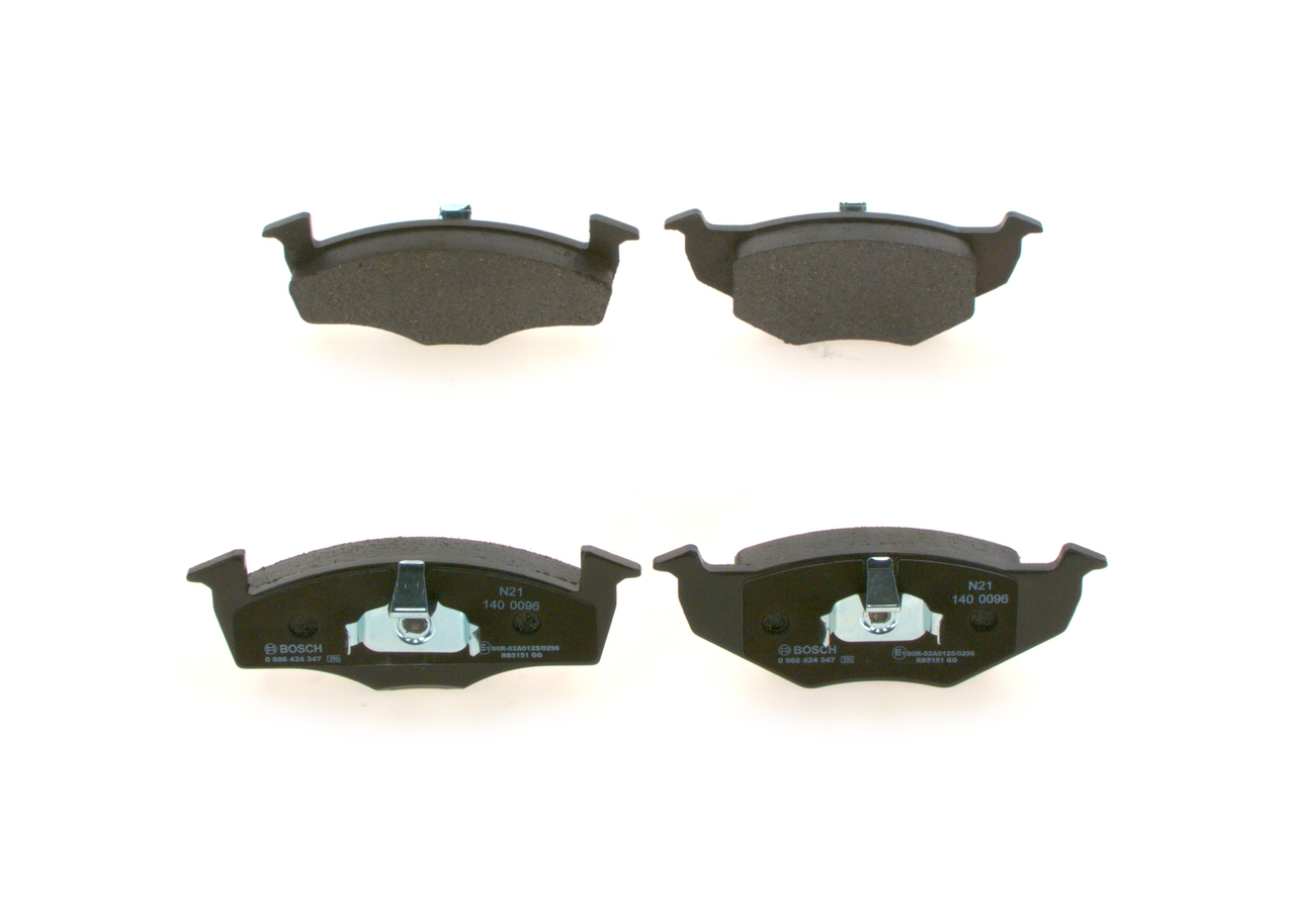 Pastillas de freno BOSCH SEAT TOLEDO 0 986 424 347