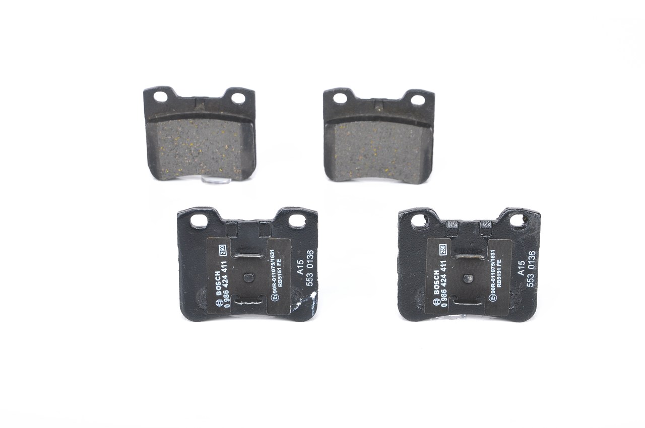 BOSCH 0 986 424 411 Stabdžių kaladėlės CITROËN AX 1991