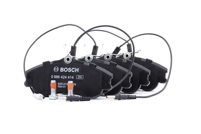 Stabdžių trinkelių rinkinys, diskinis stabdys BOSCH CITROËN BERLINGO 0 986 424 414