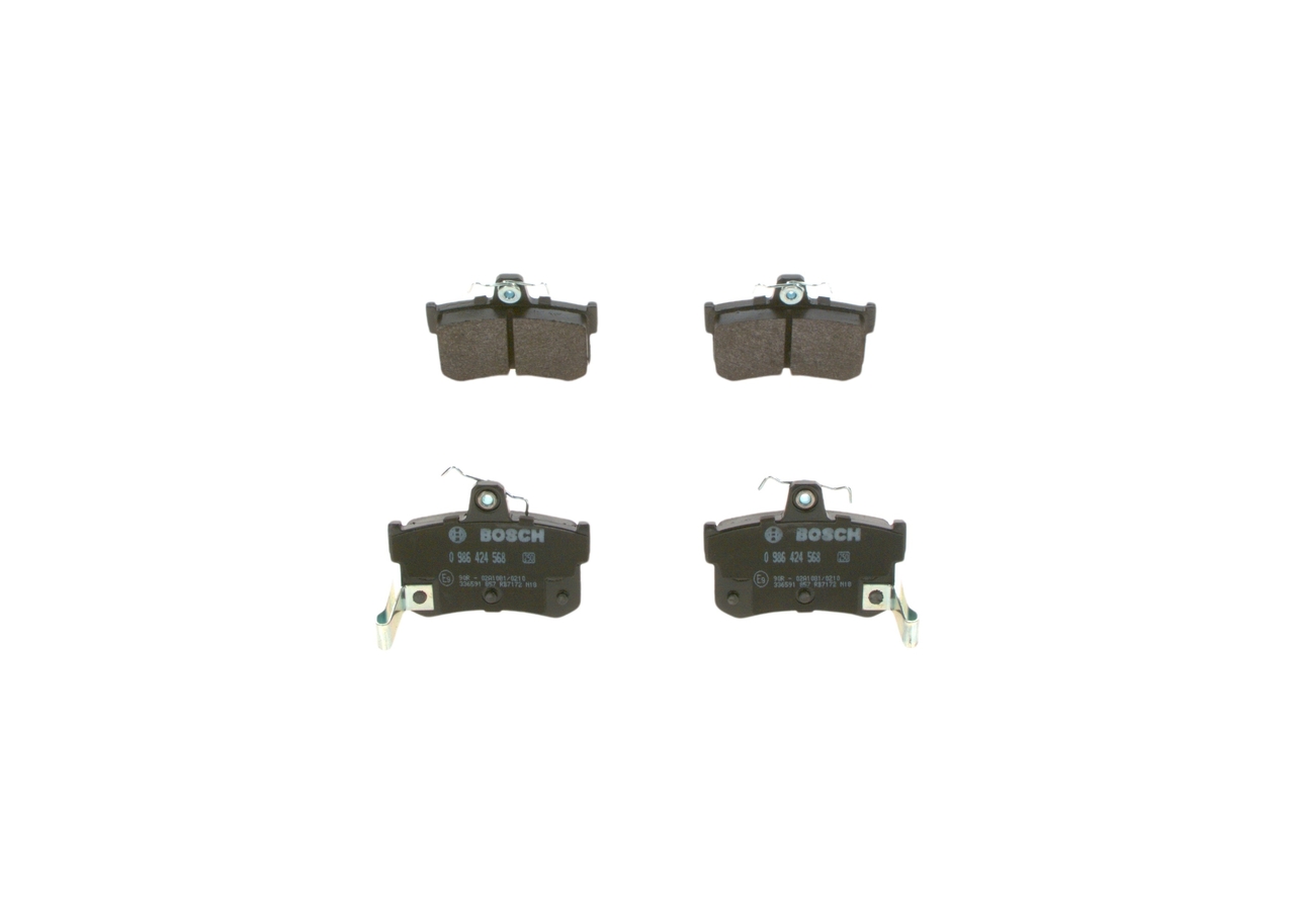 ROVER MONTEGO BOSCH brake pads 0 986 424 568