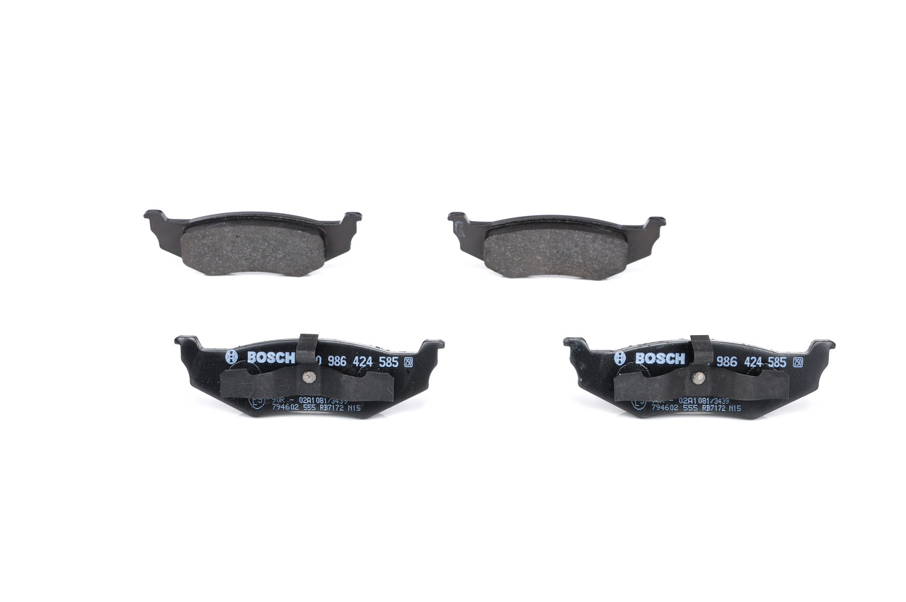 BOSCH 0 986 424 585 Stabdžių kaladėlės CHRYSLER PT CRUISER 2001