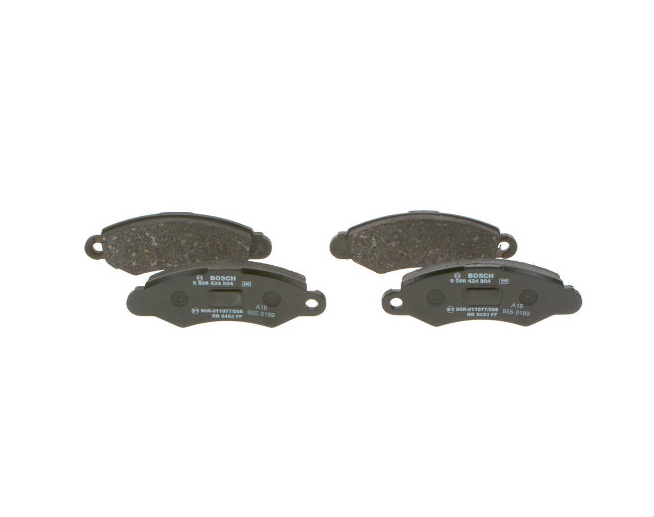 BOSCH 0 986 424 804 Klocki hamulcowe Suzuki Swift mk2 1.3 (SF 413) 86 KM benzyna 2002
