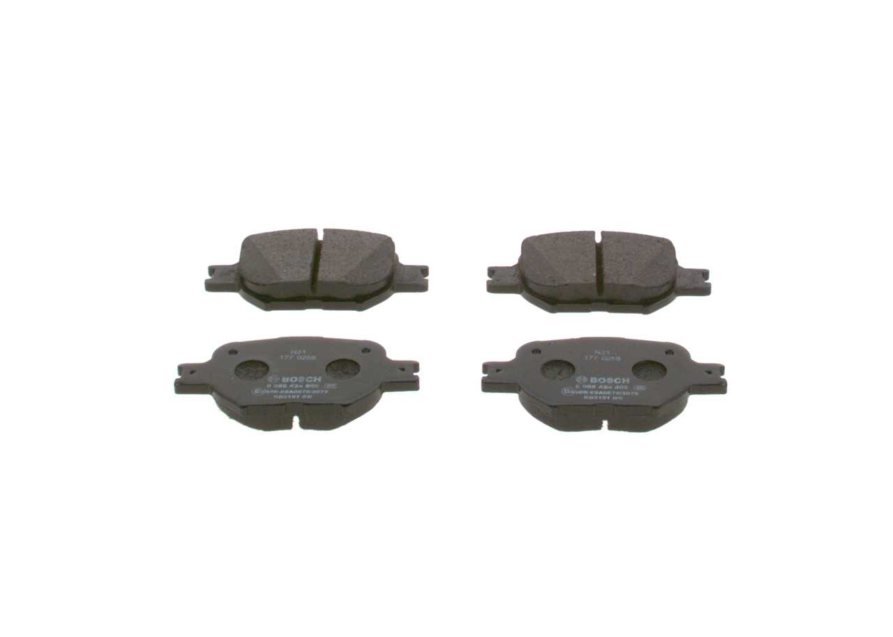 Takajarrupalat ja etujarrupalat BOSCH HONDA CR-V 0 986 424 808
