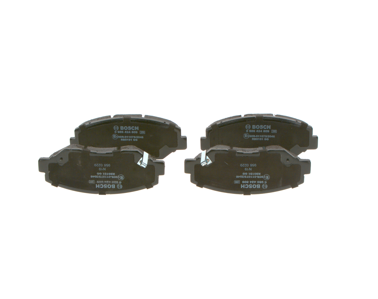 Takajarrupalat BOSCH HONDA CR-V 0 986 424 809