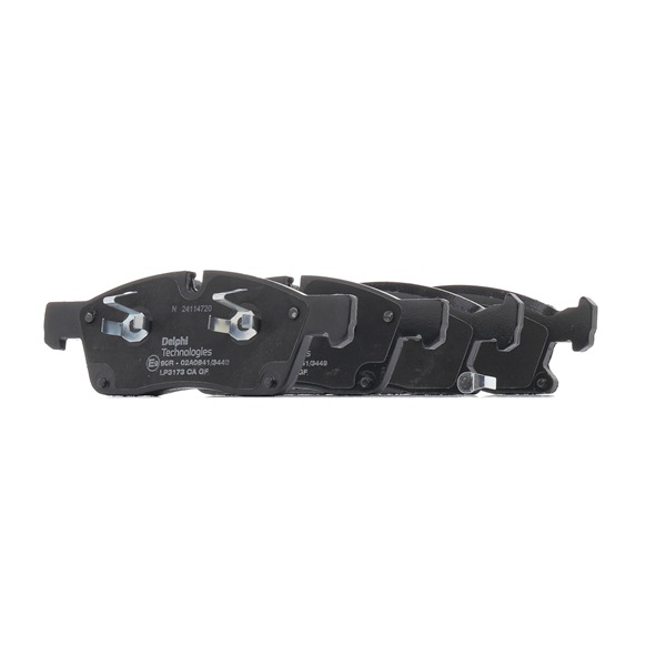 Bremsbelagsatz Scheibenbremse DELPHI JEEP COMPASS LP3173