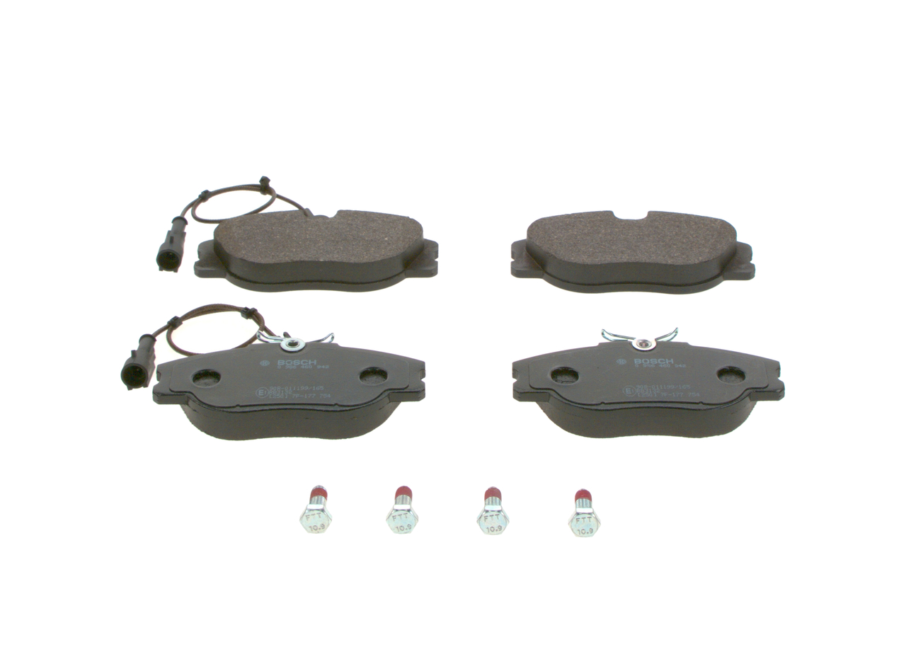 Kit pastiglie freno BOSCH FIAT TIPO 0 986 460 942