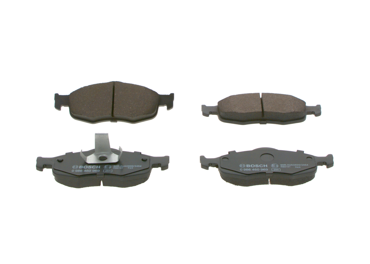 BOSCH 0 986 460 969 Bromsbelägg Ford Mondeo GBP original pris