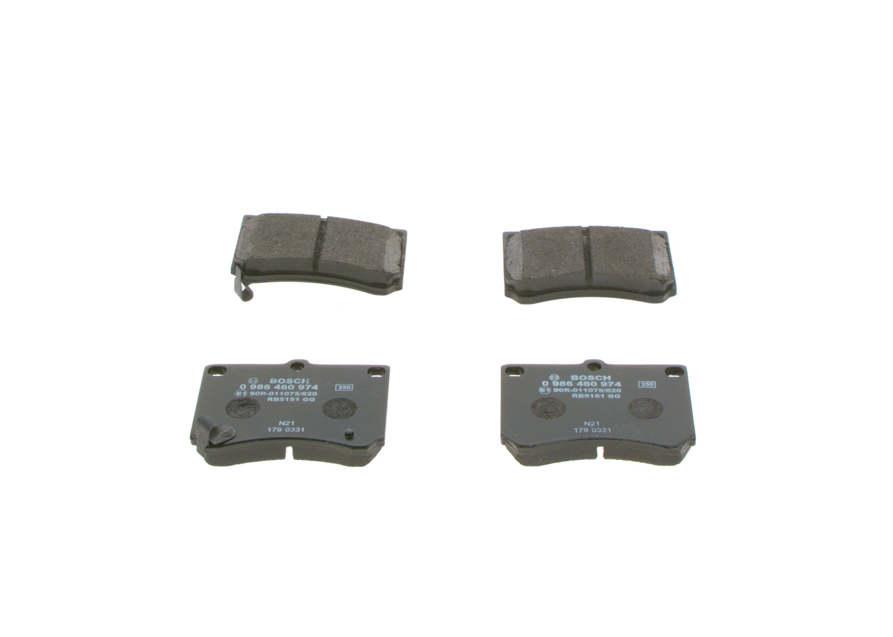 BOSCH 0 986 460 974 remblokken BRY-43328Z