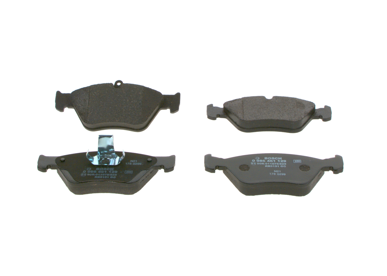 Jarrupalat BOSCH OPEL VECTRA 0 986 461 129