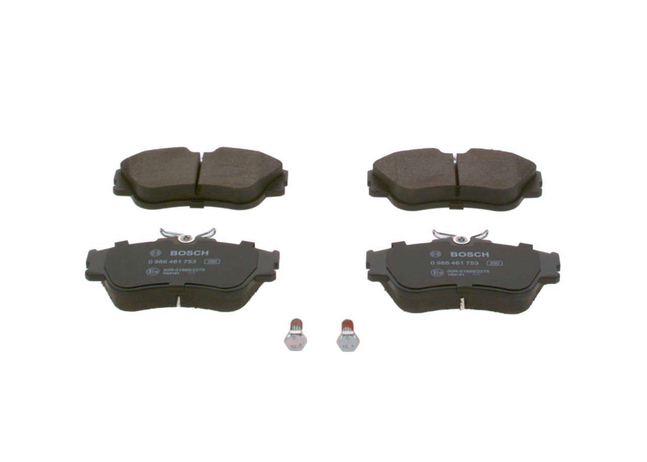 Juego de pastillas de freno BOSCH VOLKSWAGEN TRANSPORTER 0 986 461 753