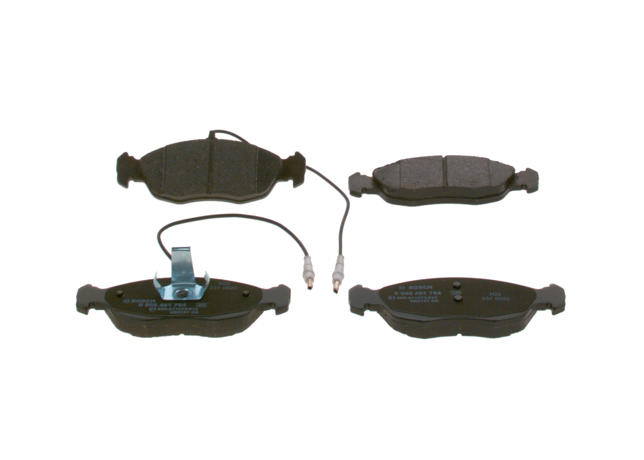 Etujarrupalat BOSCH PEUGEOT 306 0 986 461 764
