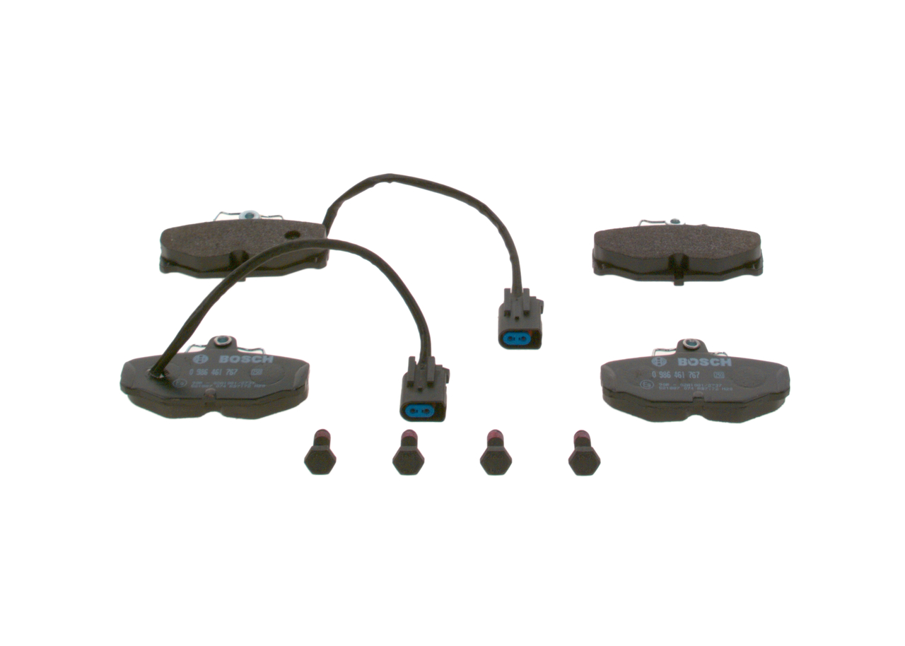 0 986 461 767 BOSCH 1111287 Bremsbeläge