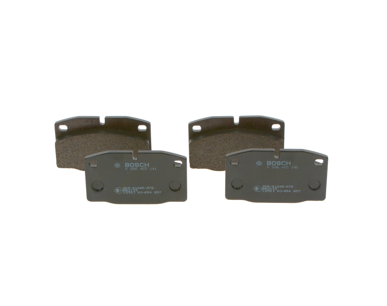 BOSCH 0 986 465 141 Remblokken VAUXHALL Astra Mk2 CC (T85) 1.2 54 Pk Benzine 1990