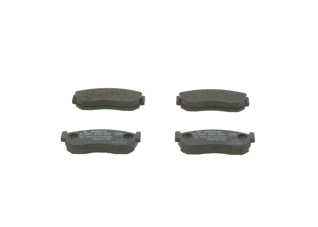 Etujarrupalat BOSCH NISSAN SUNNY 0 986 469 580