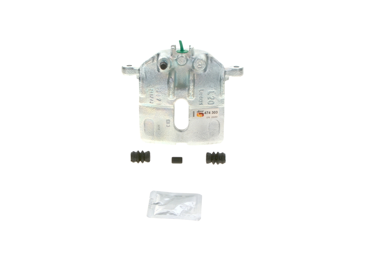 BOSCH 0 986 474 303 Bremssattel Land Rover Freelander Cabrio 2.0 DI 4x4 98 PS Diesel 2006
