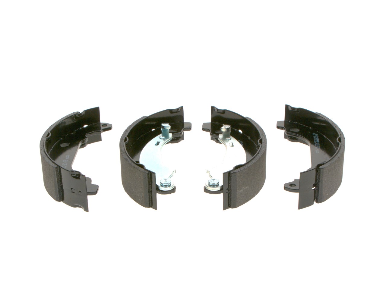 BOSCH 0 986 487 556 Bremsebakker Dacia Logan LS