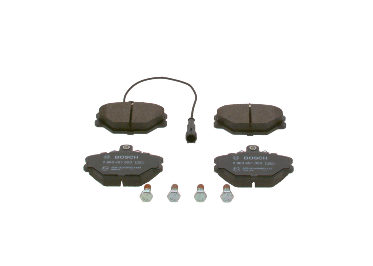 0 986 491 050 BOSCH 793382 Bremsbeläge
