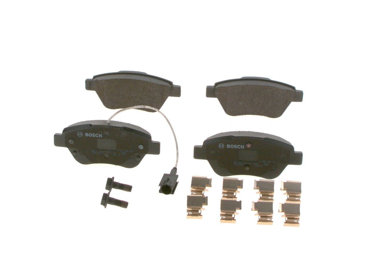 BOSCH 0 986 494 070 Pastiglie dei freni FIAT Fiorino MPV (225) 1.4 (225BXA1A) 73 CV Benzina 2022