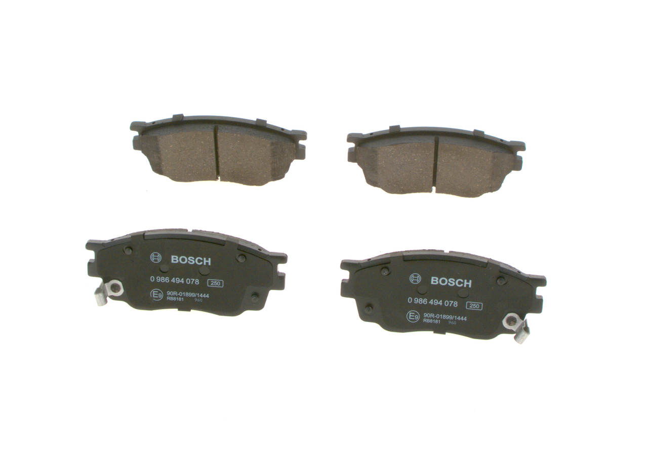 Σετ τακάκια BOSCH SUZUKI WAGON R+ 0 986 494 078