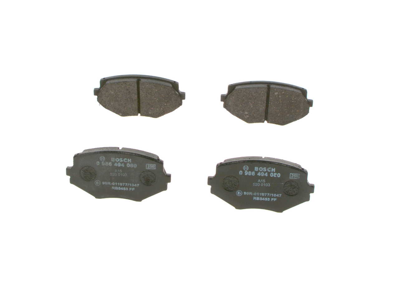 Τακάκια φρένων BOSCH MAZDA MX-5 0 986 494 080