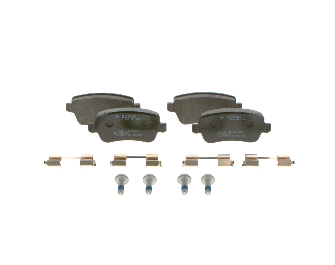 Trinkelės BOSCH FIAT CROMA 0 986 494 126