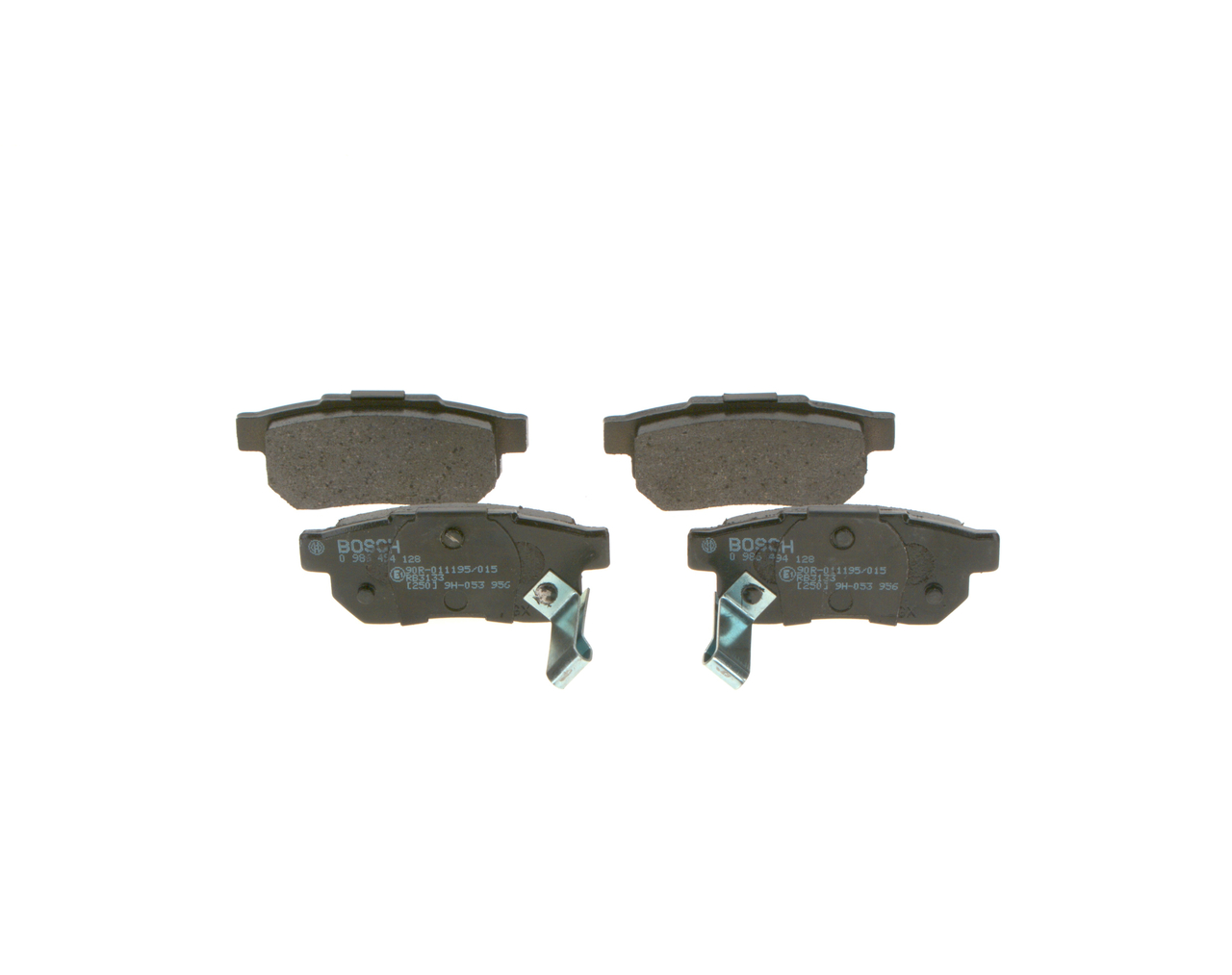 BOSCH 16 05 731 Brzdové platničky 0 986 494 128