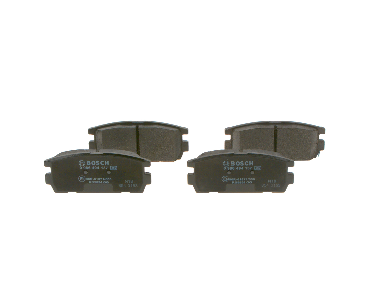BOSCH 0 986 494 137 Brzdy HYUNDAI Terracan Van / SUV (HP)