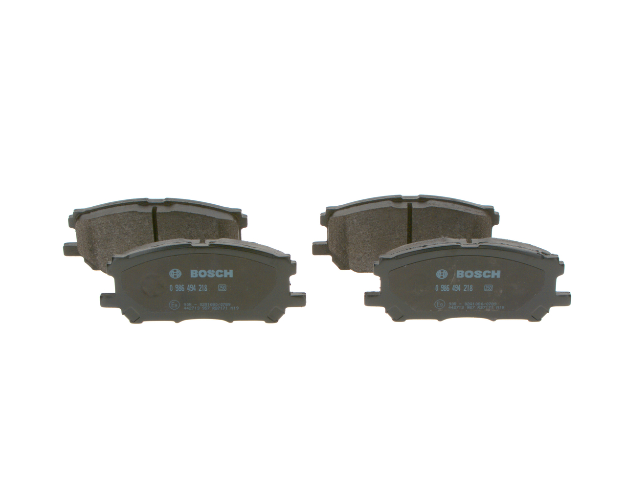 BOSCH 0 986 494 218 oryginalne Klocki hamulcowe LEXUS RX tył i przód 2020