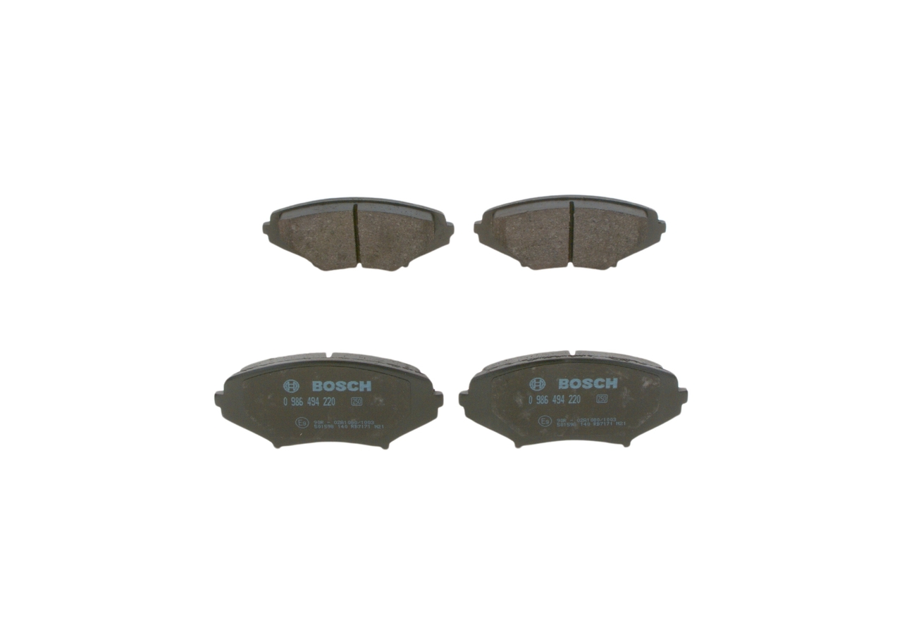 Τακάκια BOSCH MAZDA RX-8 0 986 494 220