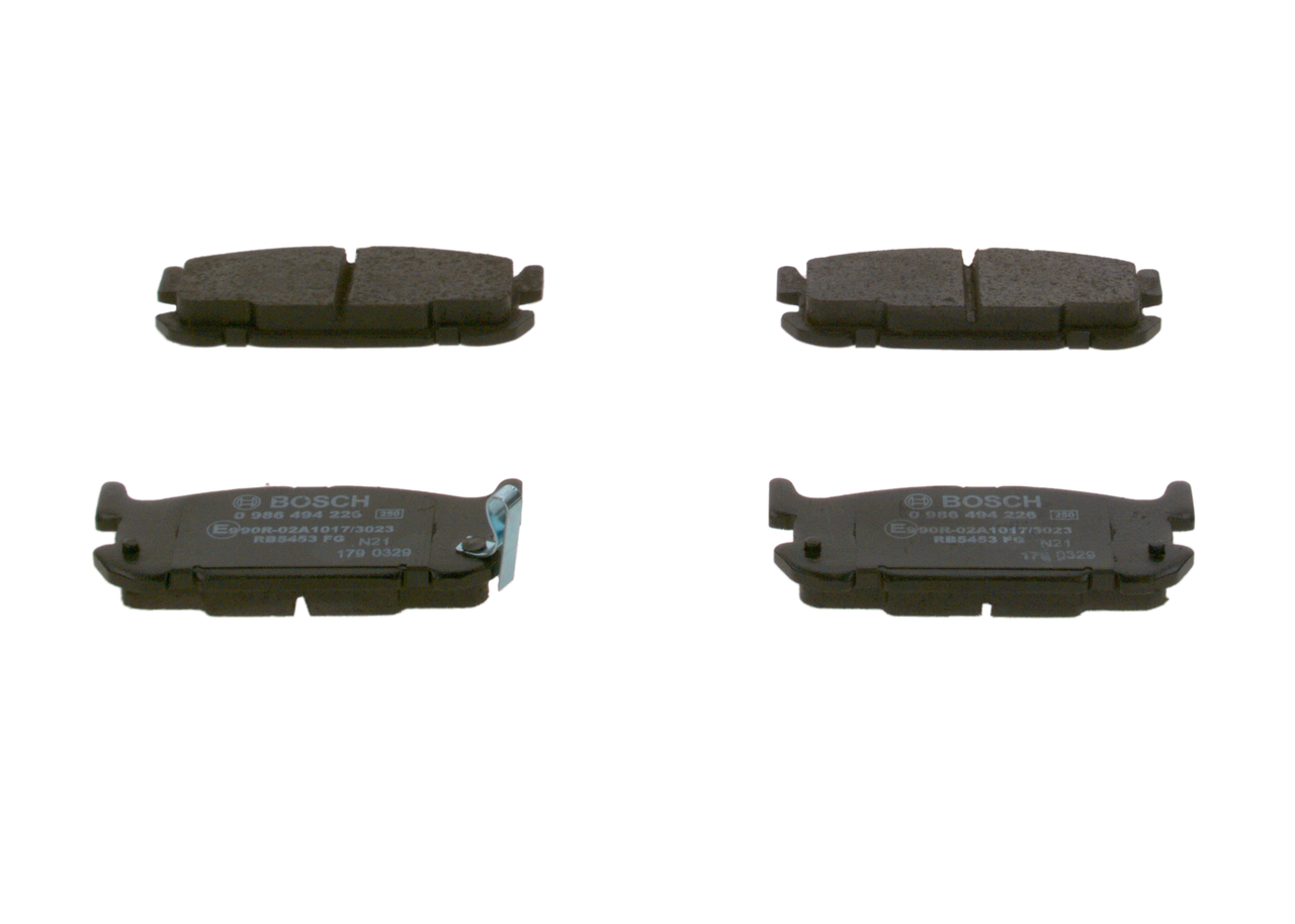 BOSCH 0 986 494 226 remblokken Mazda MX 5 NB