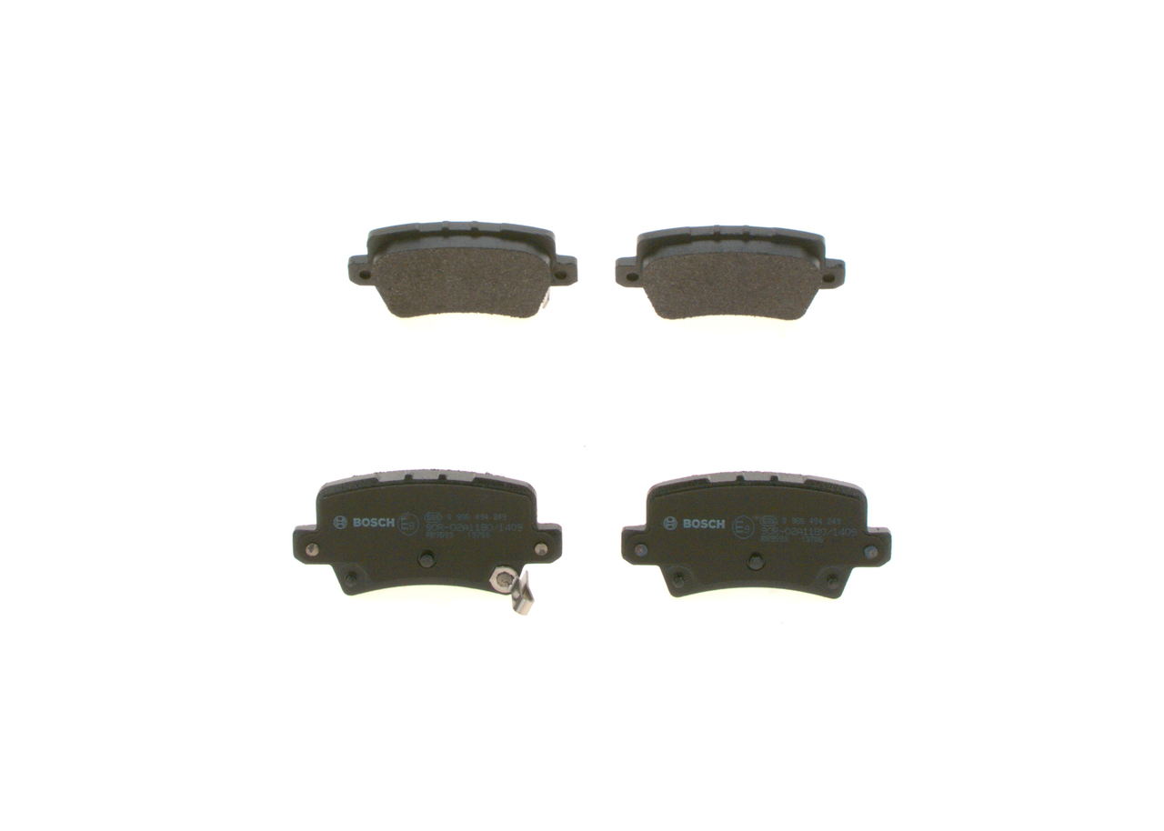 Kaladėlės BOSCH HONDA CROSSTOUR 0 986 494 249