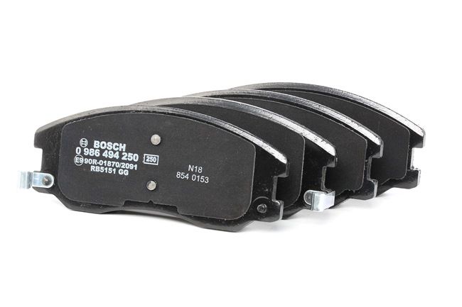 BOSCH 0 986 494 250 Juego de pastillas de freno VAUXHALL ANTARA compra barato con nuestros descuentos