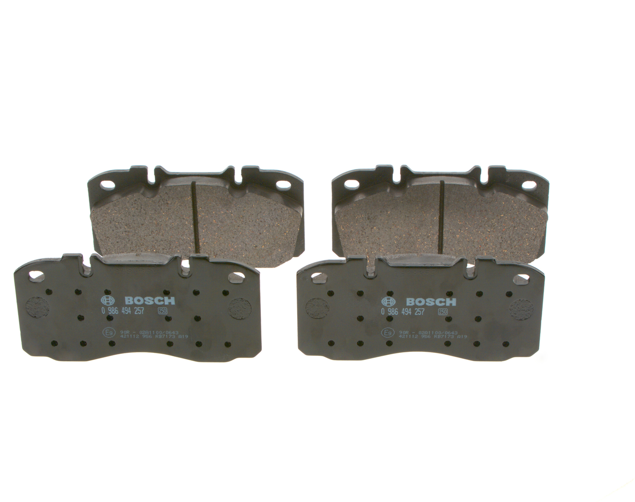 BOSCH 0 986 494 257 oryginalne Klocki hamulcowe IVECO cena