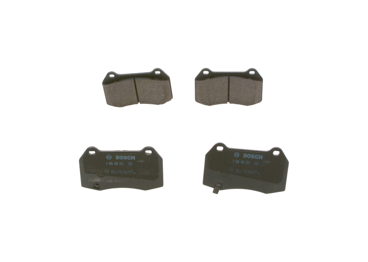 BOSCH 0 986 494 310 remblokken D10F0CD00C