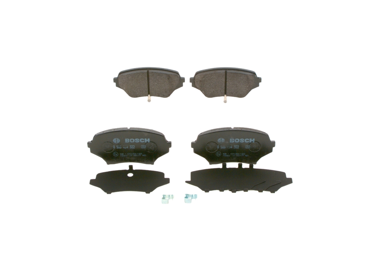 BOSCH 0 986 494 322 Pastillas de freno Mazda MX 5 nc 2014 originales precio